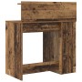 Escritorio con Almacenamiento Madera Antigua 90x48x101.5 cm Madera Ingenierada von , Schreibtische - Ref: Foro24-869528, Prei...