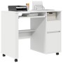 Escritorio Blanco con Cajones Blanco MDF, Tablero de partículas | Foro24.es | Tu tienda online para hogar, jardín y más Foro24.es