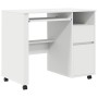 Escritorio Blanco con Cajones Blanco MDF, Tablero de partículas | Foro24.es | Tu tienda online para hogar, jardín y más Foro24.es
