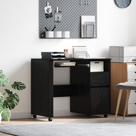 Escritorio de Computadora de Roble Negro Roble Negro | Foro24.es | Tu tienda online para hogar, jardín y más Foro24.es