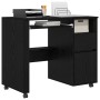 Escritorio de Computadora de Roble Negro Roble Negro | Foro24.es | Tu tienda online para hogar, jardín y más Foro24.es