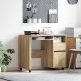 Escritorio de Roble Sonoma Roble Sonoma Madera Mediano | Foro24.es | Tu tienda online para hogar, jardín y más Foro24.es