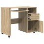 Escritorio de Roble Sonoma Roble Sonoma Madera Mediano | Foro24.es | Tu tienda online para hogar, jardín y más Foro24.es