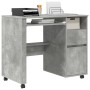 Escritorio de Concreto Gris Gris Concreto Tablero de partículas | Foro24.es | Tu tienda online para hogar, jardín y más Foro24.es