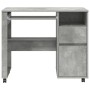 Escritorio de Concreto Gris Gris Concreto Tablero de partículas | Foro24.es | Tu tienda online para hogar, jardín y más Foro24.es