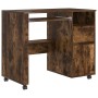 Escritorio Marrón Roble Ahumado Madera Elaborada Compacto Cajones von , Schreibtische - Ref: Foro24-869534, Preis: 103,59 €, ...