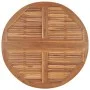 Folding garden dining set 5 pieces solid teak wood by vidaXL, Garden sets - Ref: Foro24-3096571, Price: 437,62 €, Discount: %