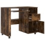 Escritorio Marrón Roble Ahumado Madera Elaborada Compacto Cajones von , Schreibtische - Ref: Foro24-869534, Preis: 103,59 €, ...
