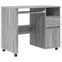 Escritorio Gris de Computadora Sonoma Gris Madera Elaborada Mediano | Foro24.es | Tu tienda online para hogar, jardín y más Foro24.es