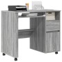 Escritorio Gris de Computadora Sonoma Gris Madera Elaborada Mediano | Foro24.es | Tu tienda online para hogar, jardín y más Foro24.es