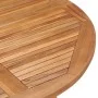 Folding garden dining set 5 pieces solid teak wood by vidaXL, Garden sets - Ref: Foro24-3096571, Price: 437,62 €, Discount: %