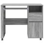 Escritorio Gris de Computadora Sonoma Gris Madera Elaborada Mediano | Foro24.es | Tu tienda online para hogar, jardín y más Foro24.es