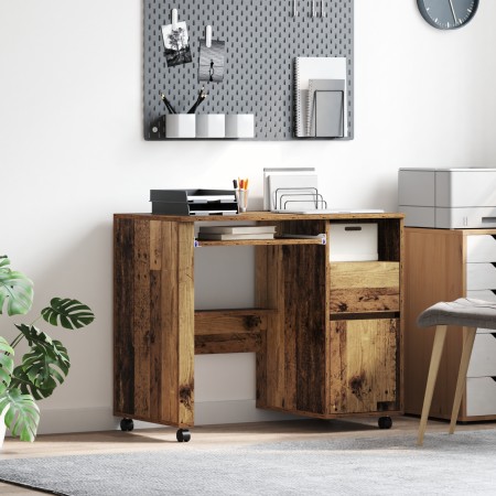 Escritorio Marrón Madera Vieja Tablero de partículas, Metal von , Schreibtische - Ref: Foro24-869536, Preis: 103,59 €, Rabatt: %