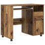Escritorio Marrón Madera Vieja Tablero de partículas, Metal von , Schreibtische - Ref: Foro24-869536, Preis: 103,59 €, Rabatt: %