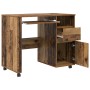 Escritorio Marrón Madera Vieja Tablero de partículas, Metal von , Schreibtische - Ref: Foro24-869536, Preis: 103,59 €, Rabatt: %