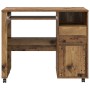 Escritorio Marrón Madera Vieja Tablero de partículas, Metal von , Schreibtische - Ref: Foro24-869536, Preis: 103,59 €, Rabatt: %