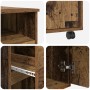 Escritorio Marrón Madera Vieja Tablero de partículas, Metal von , Schreibtische - Ref: Foro24-869536, Preis: 103,59 €, Rabatt: %