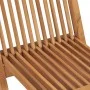 Folding garden dining set 5 pieces solid teak wood by vidaXL, Garden sets - Ref: Foro24-3096571, Price: 437,62 €, Discount: %