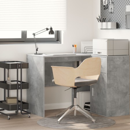 Escritorio de Escritura Gris concreto Madera compuesta Compacto | Foro24.es | Tu tienda online para hogar, jardín y más Foro24.es