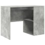 Escritorio de Escritura Gris concreto Madera compuesta Compacto | Foro24.es | Tu tienda online para hogar, jardín y más Foro24.es