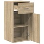 Armario de Almacenamiento de Roble Sonoma Roble Sonoma MDF Mediano von , Sideboards - Ref: Foro24-869548, Preis: 61,81 €, Rab...