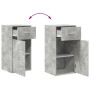 Armario Gris de Almacenamiento Gris Concreto von , Sideboards - Ref: Foro24-869549, Preis: 61,81 €, Rabatt: %