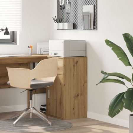 Gabinete de almacenamiento de roble Roble artesanal Madera elaborada by , Sideboards - Ref: Foro24-869553, Price: 61,81 €, Di...