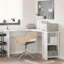 Escritorio Blanco de Esquina Blanco Madera Elaborada Grande by , Desks - Ref: Foro24-869554, Price: 91,44 €, Discount: %