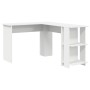 Escritorio Blanco de Esquina Blanco Madera Elaborada Grande by , Desks - Ref: Foro24-869554, Price: 91,44 €, Discount: %