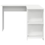 Escritorio Blanco de Esquina Blanco Madera Elaborada Grande by , Desks - Ref: Foro24-869554, Price: 91,44 €, Discount: %