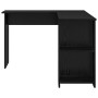 Escritorio de esquina de roble negro Roble negro MDF Mediano by , Desks - Ref: Foro24-869555, Price: 93,90 €, Discount: %