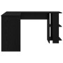 Escritorio de esquina de roble negro Roble negro MDF Mediano by , Desks - Ref: Foro24-869555, Price: 93,90 €, Discount: %