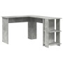 Escritorio de Esquina Gris Concreto Concreto gris | Foro24.es | Tu tienda online para hogar, jardín y más Foro24.es