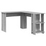 Escritorio de esquina gris Gris Sonoma MDF Estándar de , Escritorios - Ref: Foro24-869559, Precio: 91,44 €, Descuento: %