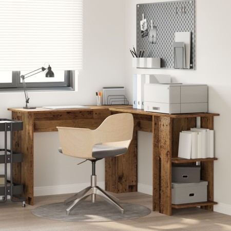 Escritorio Esquinero Marrón Madera vieja MDF Mediano | Foro24.es | Tu tienda online para hogar, jardín y más Foro24.es