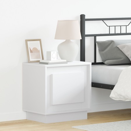 Cabecera de Cama con Luces LED Blanca 44x34,5x45 cm | Foro24.es | Tu tienda online para hogar, jardín y más Foro24.es