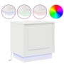 Cabecera de Cama con Luces LED Blanca 44x34,5x45 cm | Foro24.es | Tu tienda online para hogar, jardín y más Foro24.es