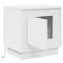 Cabecera de Cama con Luces LED Blanca 44x34,5x45 cm | Foro24.es | Tu tienda online para hogar, jardín y más Foro24.es