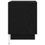 Cabinete de Noche con Luces LED Roble Negro 44x34,5x45 cm | Foro24.es | Tu tienda online para hogar, jardín y más Foro24.es