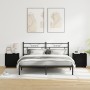 Mesitas de Noche con Luces LED 2 pcs Negro Roble 44x34,5x45 cm | Foro24.es | Tu tienda online para hogar, jardín y más Foro24.es