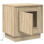 Cajones de Noche con Luces LED 2 pcs Roble Sonoma 44x34,5x45 cm | Foro24.es | Tu tienda online para hogar, jardín y más Foro24.es