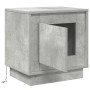 Mesa de noche con luces LED color gris concreto 44x34,5x45 cm | Foro24.es | Tu tienda online para hogar, jardín y más Foro24.es