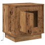 Mesita de Noche con Luces LED Madera Vieja 44x34,5x45 cm | Foro24.es | Tu tienda online para hogar, jardín y más Foro24.es