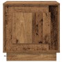 Mesita de Noche con Luces LED Madera Vieja 44x34,5x45 cm | Foro24.es | Tu tienda online para hogar, jardín y más Foro24.es