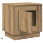 Cabinete de Noche con Luces LED Roble Artesano 44x34,5x45 cm | Foro24.es | Tu tienda online para hogar, jardín y más Foro24.es