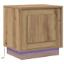 Cabinets de Noche con Luces LED 2 pcs Roble Artesanal 44x34.5x45 cm | Foro24.es | Tu tienda online para hogar, jardín y más Foro24.es