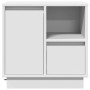 Mesitas de Noche con LED 2 pcs Blancas 50x34,5x50 cm by , Nightstands - Ref: Foro24-869579, Price: 121,04 €, Discount: %