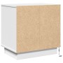 Mesitas de Noche con LED 2 pcs Blancas 50x34,5x50 cm by , Nightstands - Ref: Foro24-869579, Price: 121,04 €, Discount: %