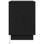 Mesita de noche con LED Negro Roble 50x34,5x50 cm | Foro24.es | Tu tienda online para hogar, jardín y más Foro24.es