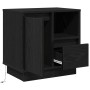 Mesas de Noche con LED 2 pcs Negro Roble 50x34,5x50 cm | Foro24.es | Tu tienda online para hogar, jardín y más Foro24.es